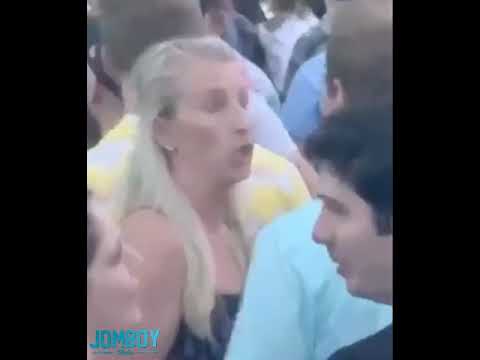 Girl yells at boy at a festival, a breakdown