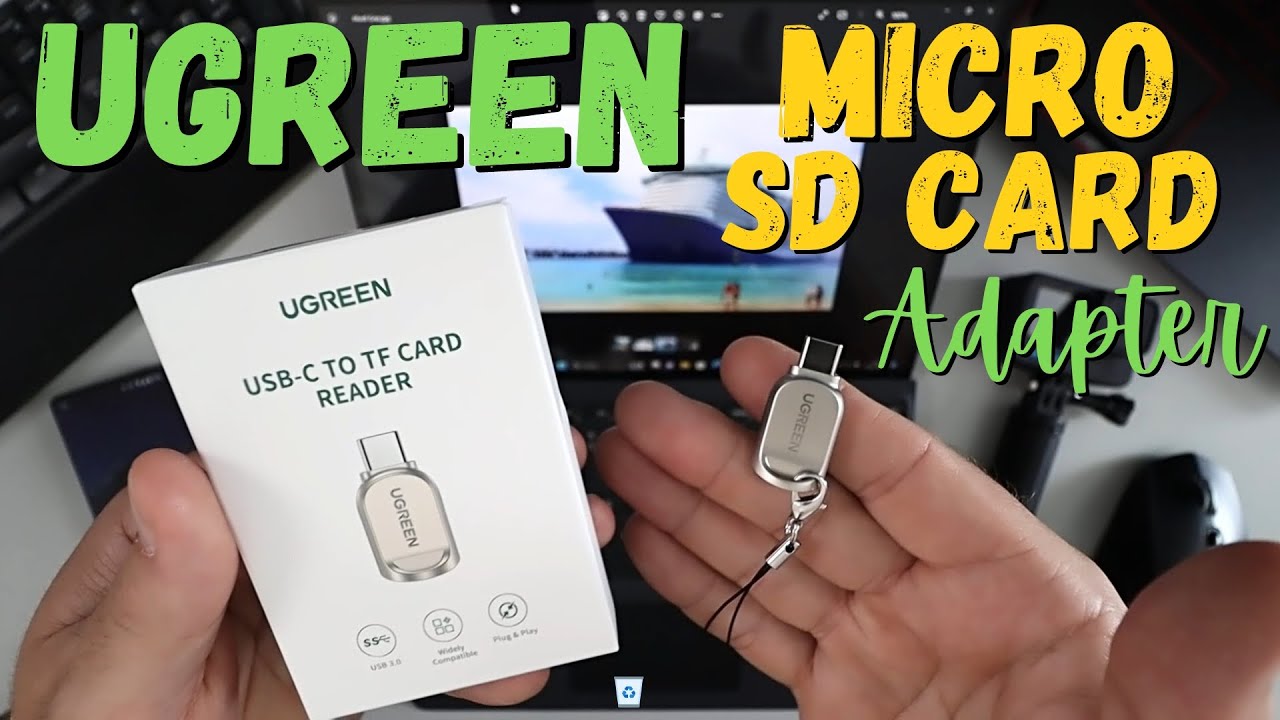 Super Tiny! UGREEN USB-C Micro SD Card Reader
