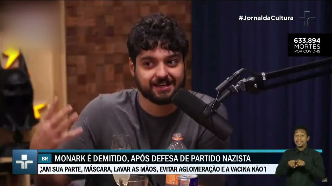 Monark diz que partido nazista deveria existir no Brasil