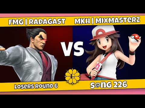 S@NG 226 Losers Round 6: FMG | Radagast (Kazuya) VS MKH | MixMasterZ (Pokemon Trainer)