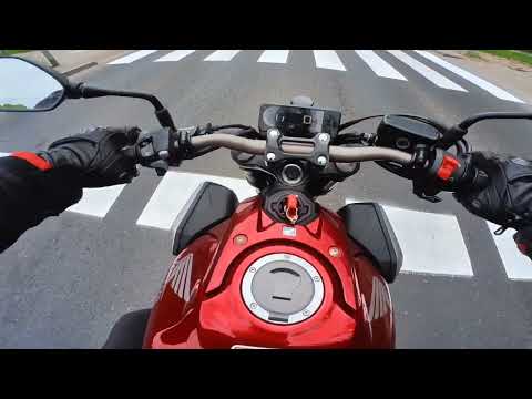 Honda CB650R 0-100km/h acceleration