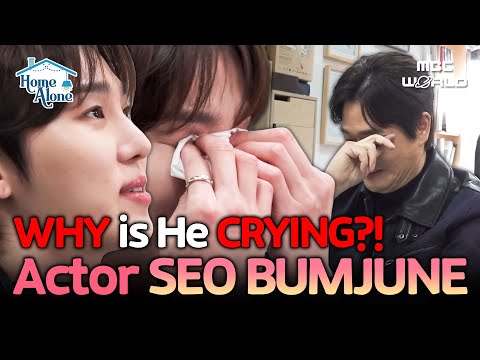 [Sub] Why Seo Bumjune Teared Up After Meeting a Senior Actor😿 #ILIVEALONE #Emotional