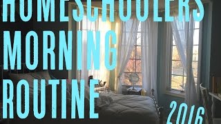A Homeschoolers Morning Routine | Audrey Ann