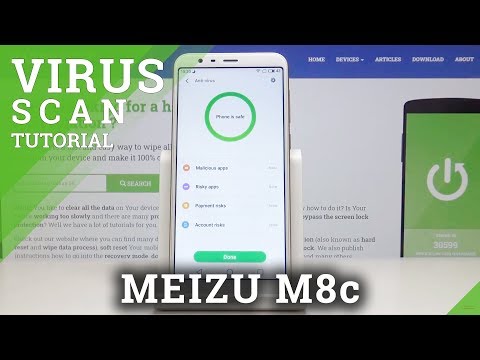 How to perform a Virus Scan in MEIZU M8c – Detect Malware Infection
