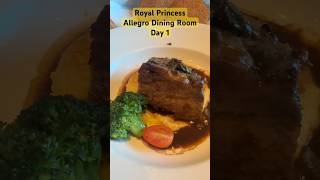 Would You Eat This Cruise Cuisine? Royal Princess Allegro MDR Day 1