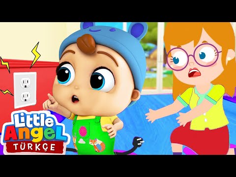 İşte Karşımızda Süper Öğretmen Okulda | Eğlenceli Ve Öğretici Çocuk Şarkıları | Little Angel Türkçe