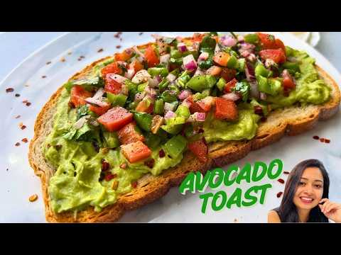 I Made AMAZING Creamy Avocado Toast for WEIGHT LOSS