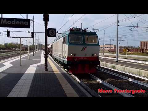 4 Transiti alla Stazione di Modena il 7 Settembre 2016