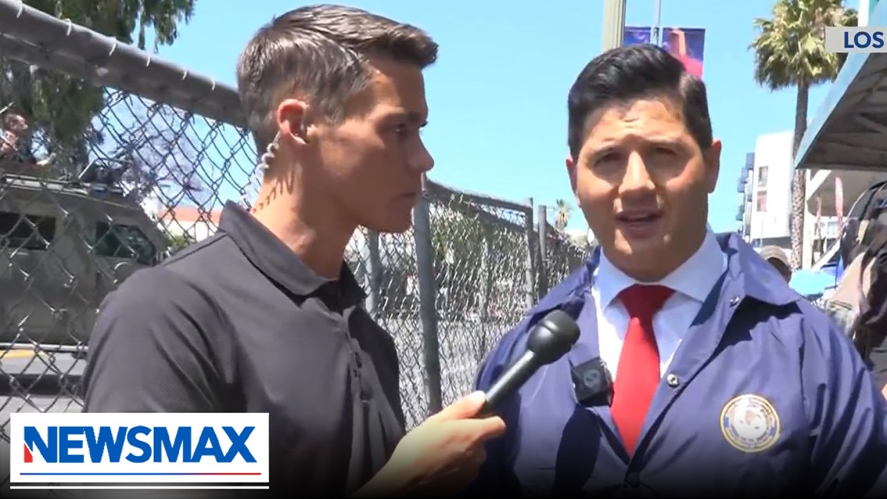 NEWSMAX gets special footage of FBI drug raid in Los Angeles