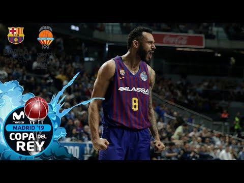 Barça Lassa - Valencia Basket (86-79) RESUMEN // Copa del Rey Madrid 2019