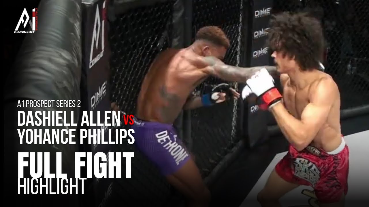 Dashiell Allen vs Yohance Phillips | Amateur Lightweight Bout | A1 Prospect Series 2