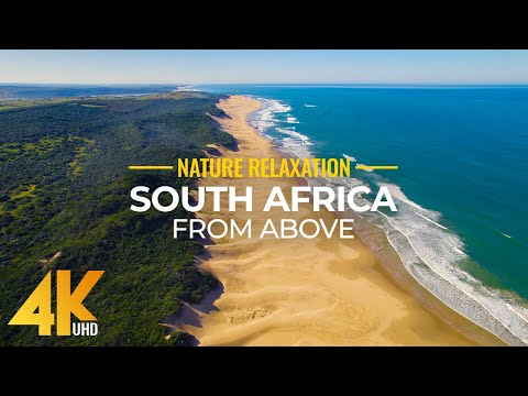 Wild Coast of South Africa from Above - 4K Drone Footage of Breathtaking African Nature