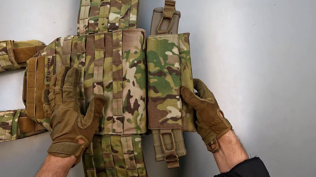 Відео: Горизонтальний підсумок під два АК/AR U-WIN PRO з захистом попереку Coyote + Балістичний пакет