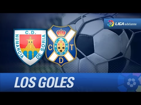 Todos los goles de CD Numancia (3-3) CD Tenerife
