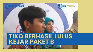 Terhimpit Ekonomi hingga Putus Sekolah, Kini Tiko Anak Bu Eny Berhasil Lulus Program Kejar Paket B