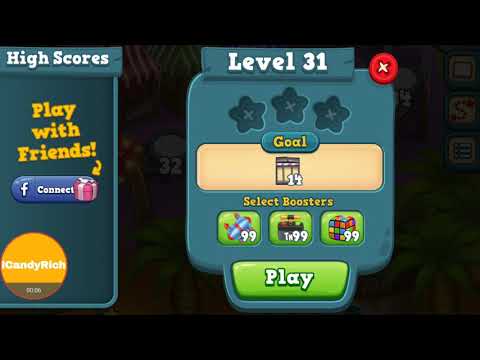 Toy Blast 31 Level Up Challenge Gameplay Puzzle Boosters