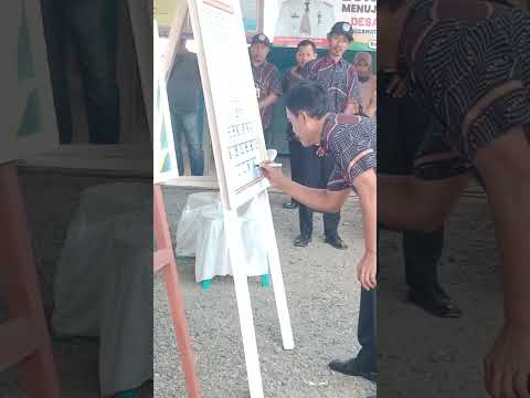 Pencanangan Pembangunan Zona Integritas Desa Anti Korupsi di Karangsembung Nusawungu Cilacap