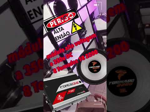 8 caixa t18 modulo stetsom force one 112mil a 350v DC no tranformador