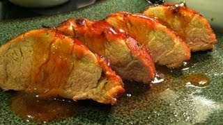 Pork Tenderloin with BBQ Apricot Glaze Recipe