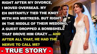 At My Ex-Husband’s Wedding, A Guest Said Something That Turned Him White