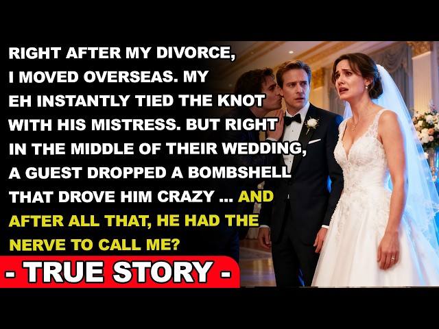 At My Ex-Husband’s Wedding, A Guest Said Something That Turned Him White