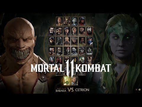Mortal Kombat 11 - Baraka Vs Cetrion (Very Hard) | Brutality