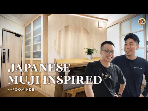 Japanese Muji Inspired 4-Room HDB Resale | Get ID