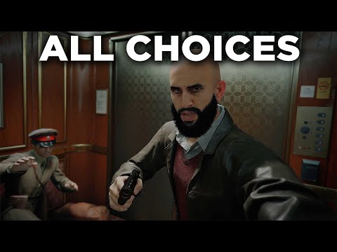 Call of Duty Black Ops: Cold War - Elevator with Zakhaev (All Choices)