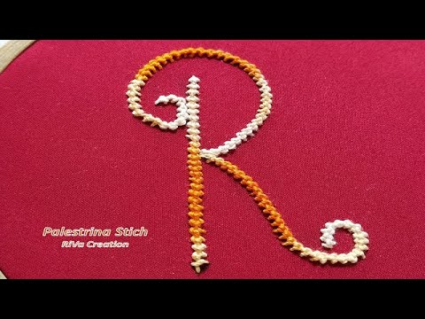Bead Stitch | Palestrina Stitch | Latter Embroidery (Moti Taka)