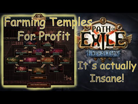 [PoE 3.15] Get Up to 9 Ex per Hour by farming Incursion Temples! - 100 Maps in Glennah Cairns Test