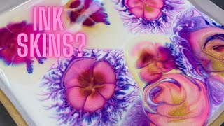 Time to Experiment! Can you make acrylic skins with alcohol inks?