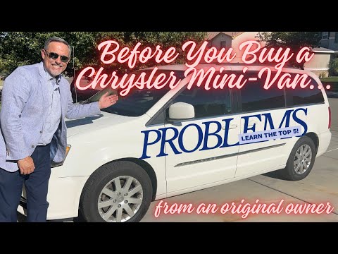 Top 5 Problems Chrysler Minivan Caravan Town & Country