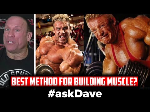 BEST TRAINING METHOD TO BUILD MUSCLE (Jay Cutler vs. Dorian Yates)! #askDave