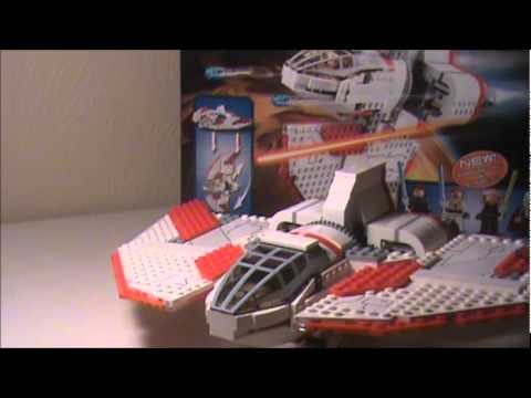 Lego Star Wars Clone Wars 7931 Jedi T-6 Shuttle™ Review