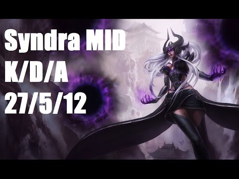 Syndra Mid - Patch 5.16 - NarutoRikudou - BR - Platinum III