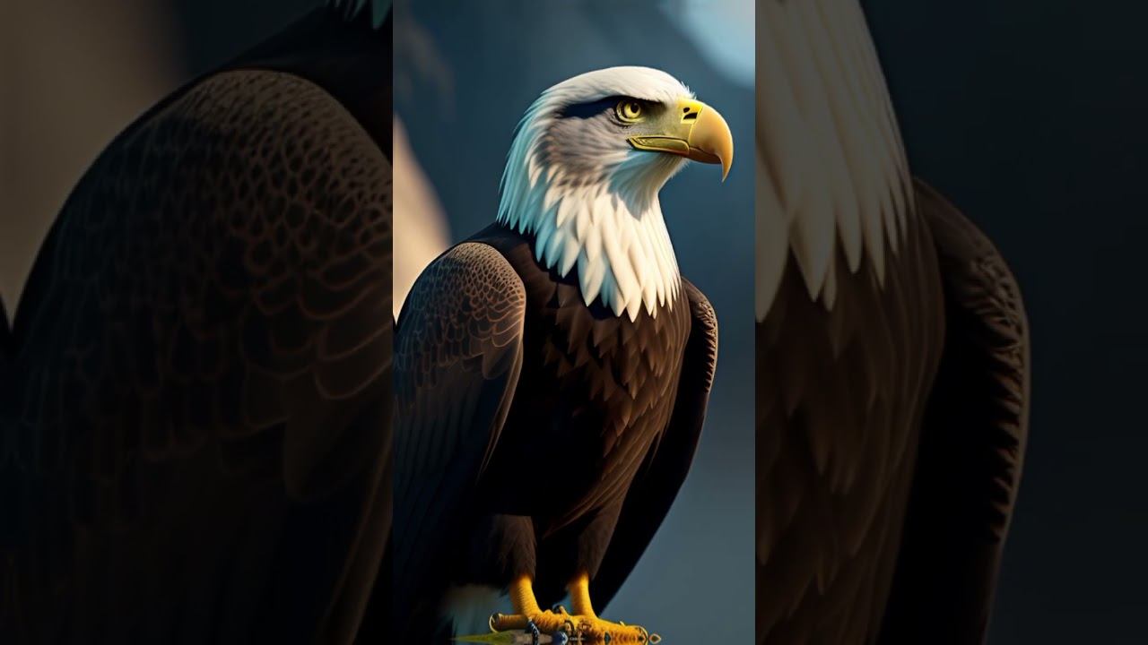 wow, these eagle images are very interesting 😱🥳#animal