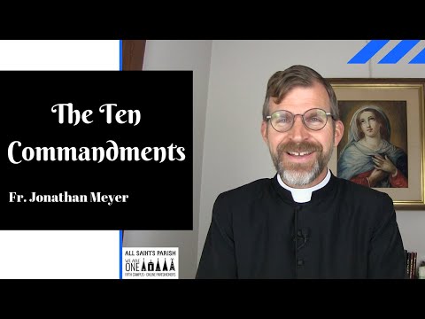The Ten Commandments - All Saints Parish