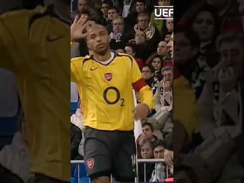 Thierry Henry against Real Madrid🥶🔥🇫🇷