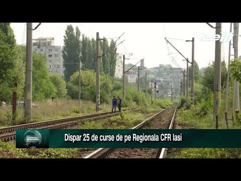 Dispar 25 de curse de pe Regionala CFR Iași