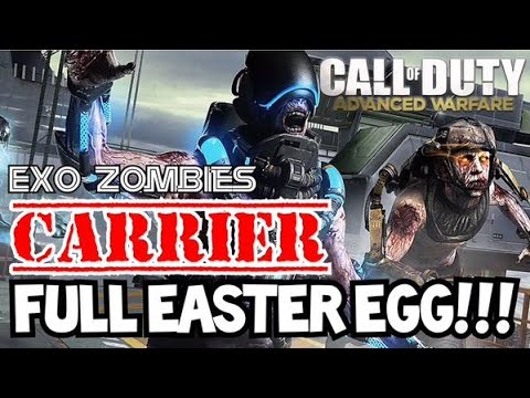 Exo Zombies Ending "FULL EASTER EGG TUTORIAL" How to Beat CARRIER Guide! *CoD AW*