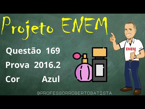 ENEM 2016 Matemática Questão 169 Uma indústria de perfumes embala seus produtos, atualmente, em