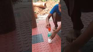 How to make Helium balloon    - baking soda and vinegar#shorts#like