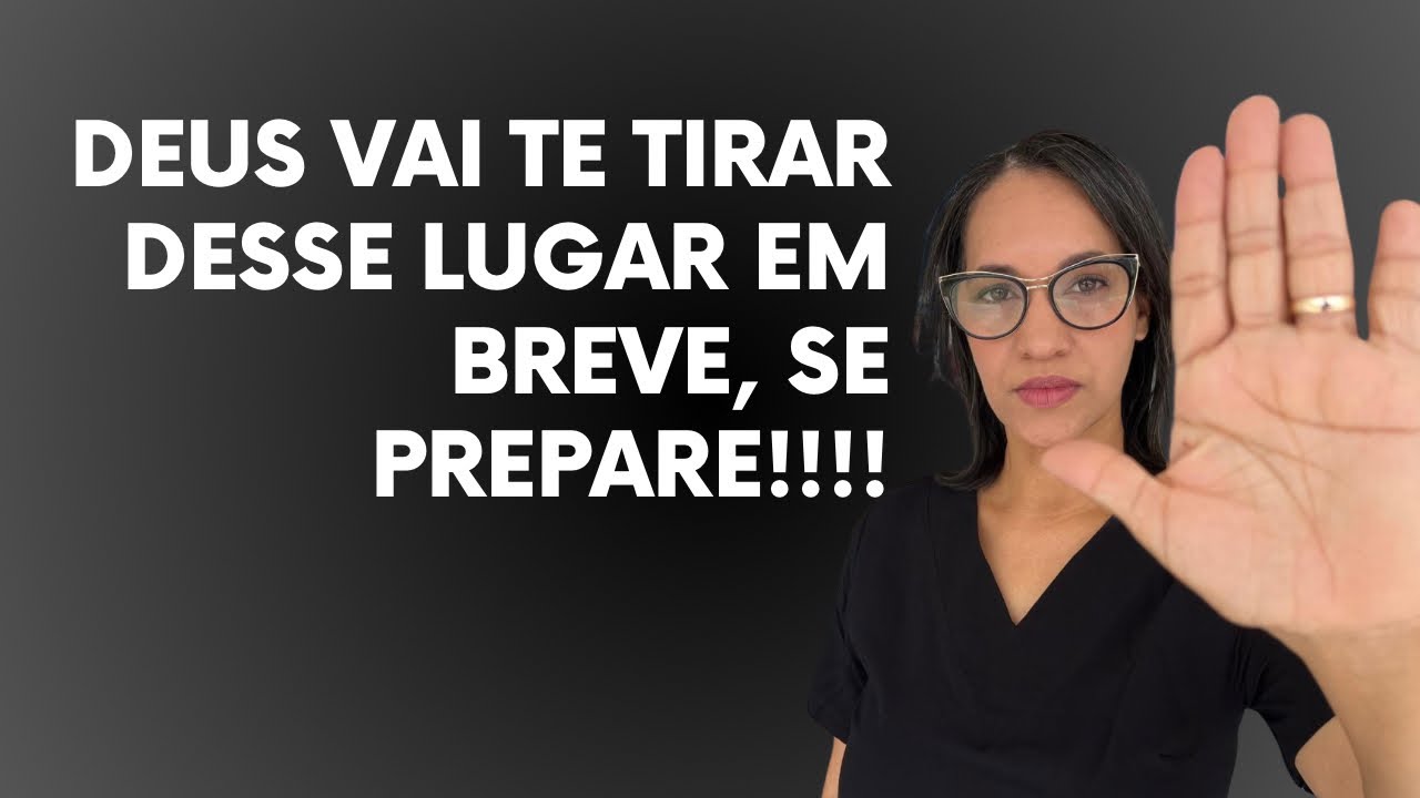 ORAÇÃO DA NOITE: Deus vai te tirar desse lugar em breve!!! Se prepare!!!