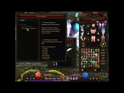 Creating 2nd Wing Relic in season 18.2 - Mu Online