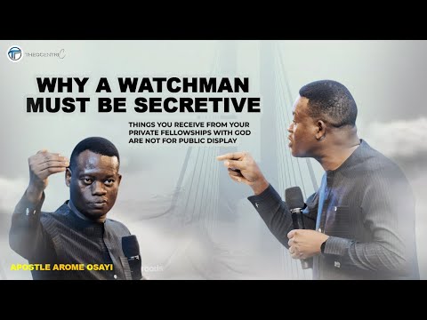 THE ROLE OF INTERCESSION IS A SACRED TRUST || APOSTLE AROME OSAYI