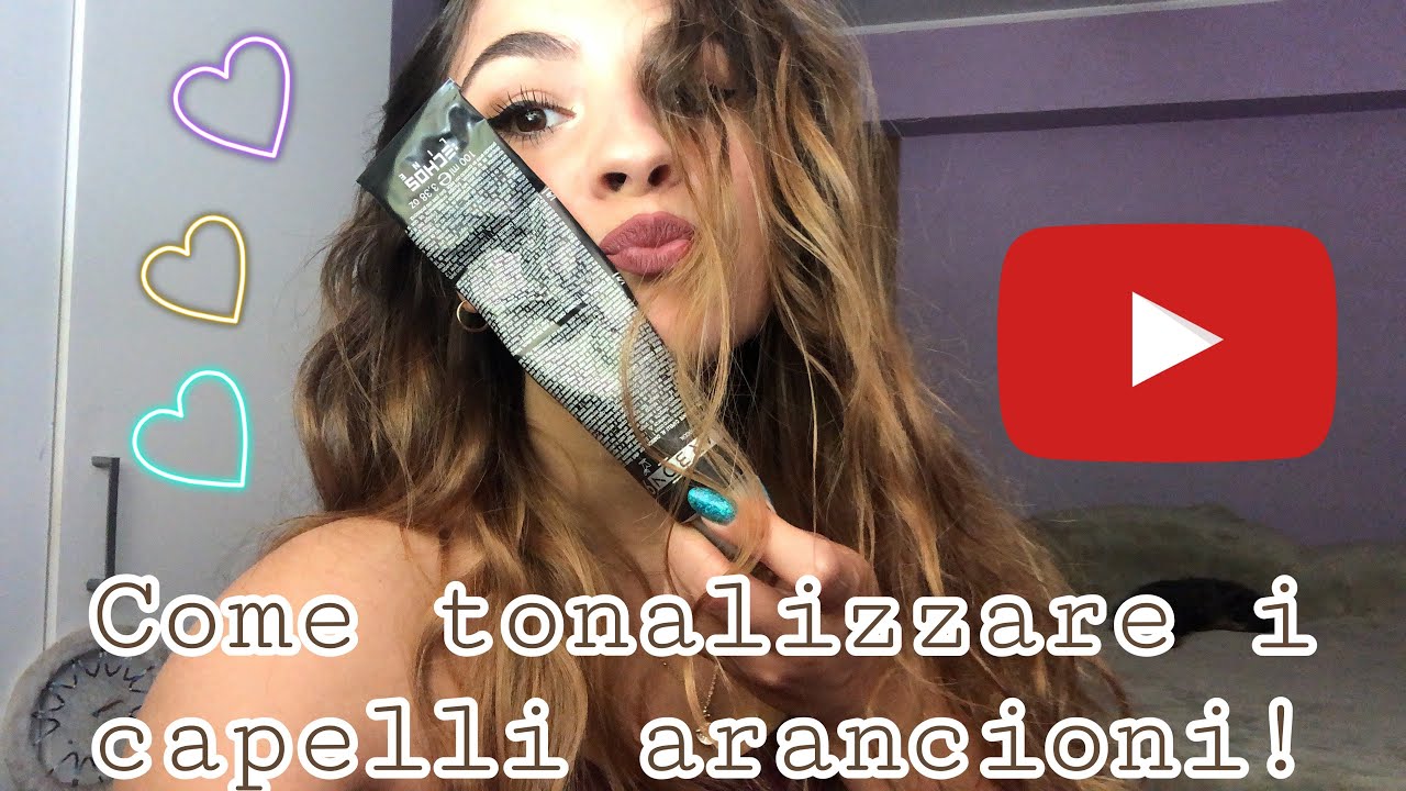 COME TONALIZZARE I CAPELLI ARANCIONI!// HOW TO TONE ORANGE HAIR!