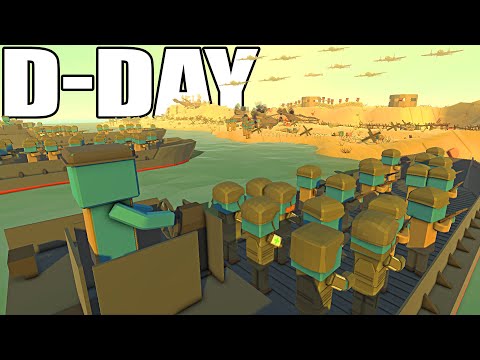 Deadliest D-DAY Beach Invasion EVER! - Ancient Warfare 3