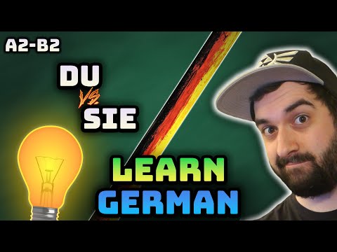 DU vs SIE in German: Age, Culture & Politeness Rules Explained (A2–B2)