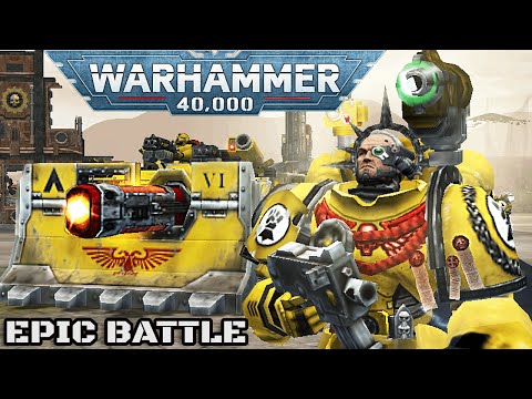 UNIFICATION MOD 2022: Imperial Fists vs Iron Warriors! - Warhammer 40k: Dawn of War: Soulstorm