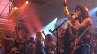 Steel Panther, Gold Digging Whore, Munchenbryggeriet, Stockholm, 2014 02 16